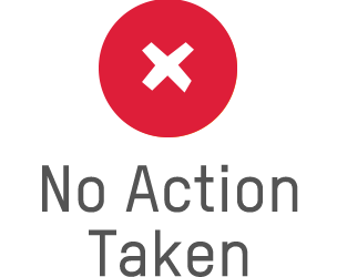 if no action is taken synonyms